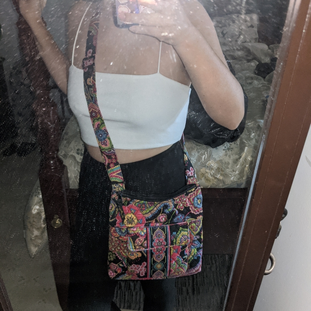 Vera Bradley Rainbow Paisley Crossbody bag